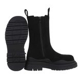 Halfhoge zwarte daimen Chelsea boot Bonna._