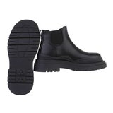 Korte zwarte Chelsea boot Smilla._