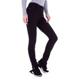 Trendy zwarte straight leg jeans._