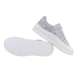 Trendy purperen lage sneaker Vita._