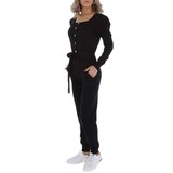 Hippe zwarte jumpsuit._