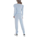 Hippe licht blauwe jumpsuit._