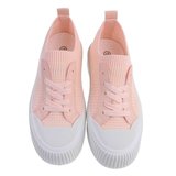 Lage rose textiel sneaker Phea._