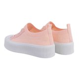 Lage rose textiel sneaker Phea._