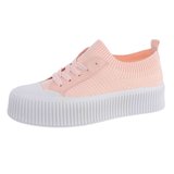 Lage rose textiel sneaker Phea._