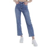 Zomerse 7/8 blauwe jeans._