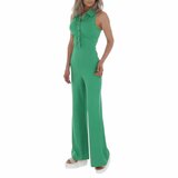 Classy armloze groene jumpsuit.SOLD OUT_