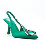 Groene elegante pump Sevina._