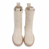 Beige Chelsea boot Miki._