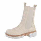 Beige Chelsea boot Miki._