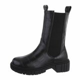 Zwarte Chelsea boot Miki_