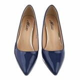 Klassieke blauwe pump Alexandra._