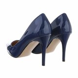 Klassieke blauwe pump Alexandra._