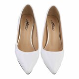 Klassieke witte pump Alexandra._