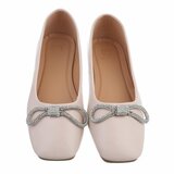 Trendy beige ballerina Amana._