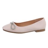 Trendy beige ballerina Amana._