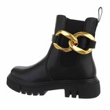 Trendy zwarte Chelsea boot Birgit._