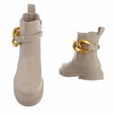 Trendy beige Chelsea boot Birgit._