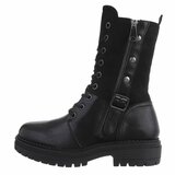 Mixed zwarte boot Nila._