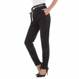 Zwarte relaxed fit jeans._