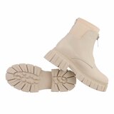 Beige mixed Chelsea boot Arenda._