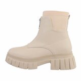 Beige mixed Chelsea boot Arenda._