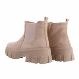 Beige lage daimen Chelsea boot Arnika._