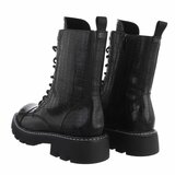 Zwarte boot Aleya._