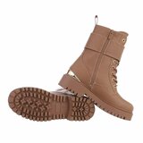 Camelkleurige boot Amalie._