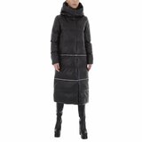 Trendy zwarte winterjas 3 in 1._