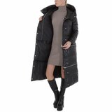 Trendy zwarte winterjas 3 in 1._