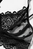 Zwarte kanten lingerie set Aniko._