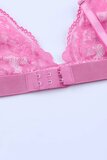Wit-rose kanten lingerie set Alime_