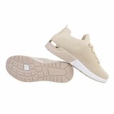 Trendy lage beige sock sneaker Amitis._