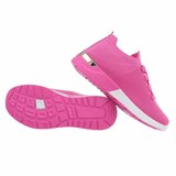 Trendy lage fuchsia sock sneaker Amitis._