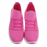 Trendy lage fuchsia sock sneaker Amitis._