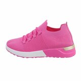 Trendy lage fuchsia sock sneaker Amitis._