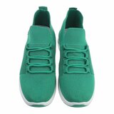 Trendy lage groene sock sneaker Amitis._