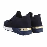 Trendy lage donker blauwe sock sneaker Amitis._