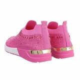 Lage fuchsia sock sneaker Elsy._