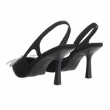 Zwarte slingback pump Asuela_