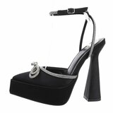 Fashion hoge zwarte pump Aurea._