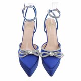 Fashion hoge blauwe pump Aurea._