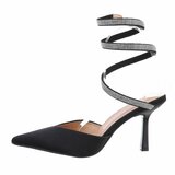 Zwarte trendy pump Avely._