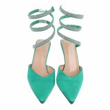 Groene trendy pump Avely._