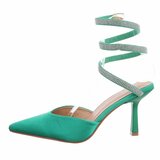 Groene trendy pump Avely._