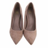 Taupe daimen pump Adiana._