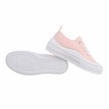 Lage rose textiel sneaker Cara._