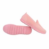 Rose lage textiel sneaker Nadia_