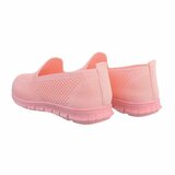 Rose lage textiel sneaker Nadia_